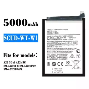 Replacement battery SCUD-WT-W1 for Samsung A22 5G/A22s 5G