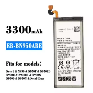 Replacement battery EB-BN950ABE for Samsung Note 8/Note8 Duos