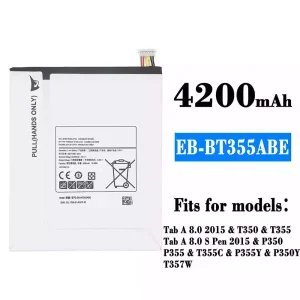 Replacement battery EB-BT355ABE for Samsung Tab A 8.0 2015