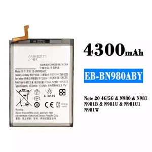 Replacement battery EB-BN980ABY for Samsung Note 20 4G/Note 20 5G
