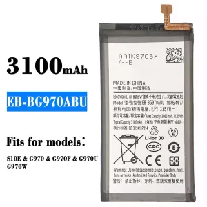 Replacement battery EB-BG970ABU for Samsung S10E
