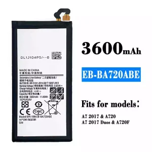 Replacement battery EB-BA720ABE for Samsung A7 2017