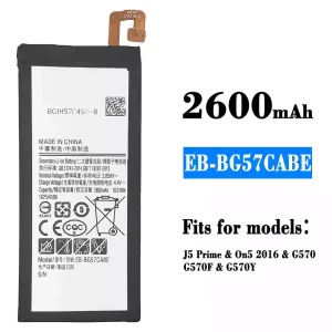 Replacement battery EB-BG57CABE for Samsung J5 Prime