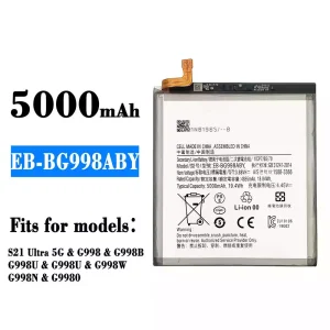 Replacement battery EB-BG998ABY for Samsung S21 Ultra 5G