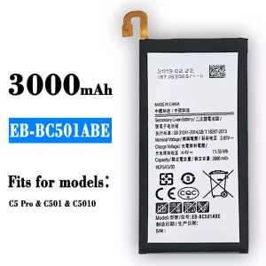Replacement battery EB-BC501ABE for Samsung C5 Pro