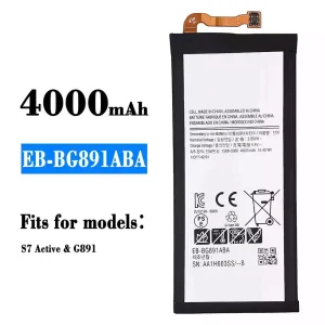 Replacement battery EB-BG891ABA for Samsung S7 Active