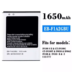 Replacement battery EB-F1A2GBU for Samsung