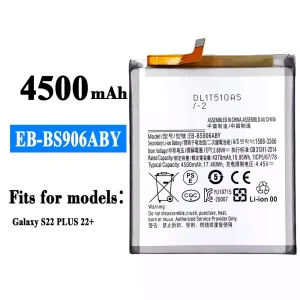 Replacement battery EB-BS906ABY for Samsung Galaxy S22 PLUS