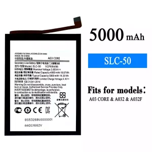 Replacement battery SLC-50 for Samsung A03 CORE