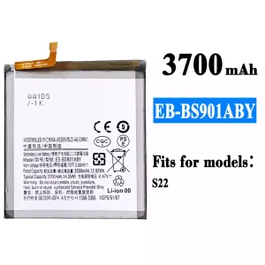 Replacement battery EB-BS901ABY for Samsung S22