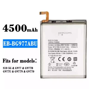 Replacement battery EB-BG977ABU for Samsung S10 5G
