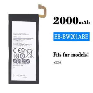 Replacement battery EB-BW201ABE for Samsung W2016
