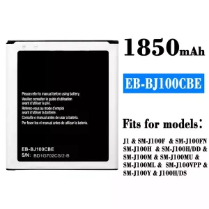 Replacement battery EB-BJ100CBE for Samsung J1