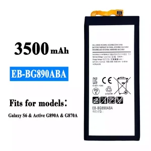 Replacement battery EB-BG890ABA for Samsung Galaxy S6