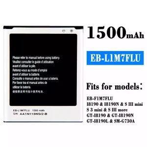 Replacement battery EB-L1M7FLU EB-F1M7FLU for Samsung S3 mini