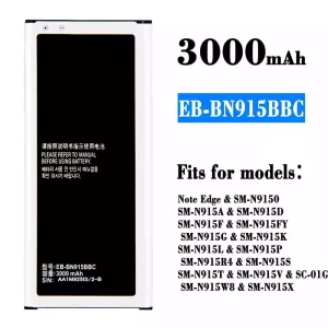 Replacement battery EB-BN915BBC for Samsung Note Edge
