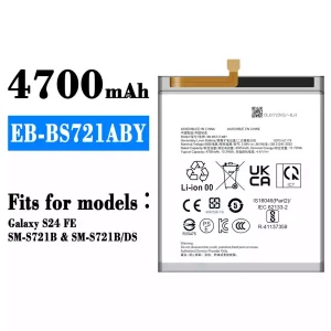 Replacement battery EB-BS721ABY for Samsung Galaxy S24 FE