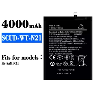 Replacement battery SCUD-WT-N21 for Samsung N21