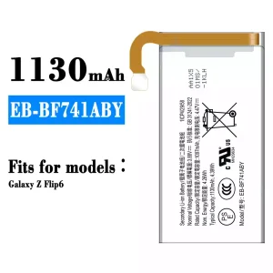 Replacement battery EB-BF741ABY for Samsung Galaxy Z Flip 6
