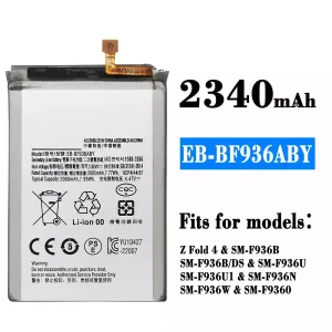 Replacement battery EB-BF936ABY for Samsung Z Fold 4