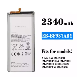 Replacement battery EB-BF937ABY for Samsung Z Fold 4