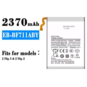 Replacement battery EB-BF711ABY for Samsung Z Flip 3,Z Flip 2