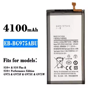 Replacement battery EB-BG975ABU for Samsung S10+,S10 Plus
