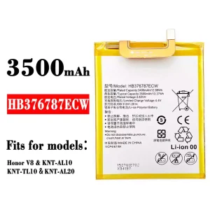Replacement battery HB376787ECW for HUAWEI Honor V8