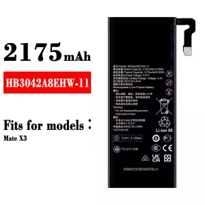 Replacement battery HB3042A8EHW-11 for HUAWEI Mate X3