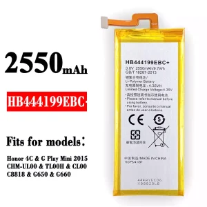 Replacement battery HB444199EBC+ for HUAWEI Honor 4C / G Play Mini 2015