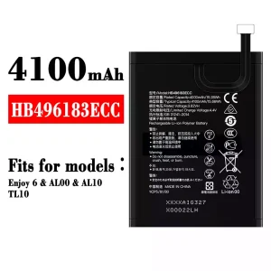 Replacement battery HB496183ECC for HUAWEI Enjoy 6