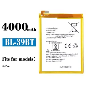 Replacement battery BL-39BT for Tecno i5 Pro