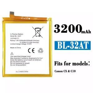 Replacement battery BL-32AT for Tecno Camon CX / CX1 / C10