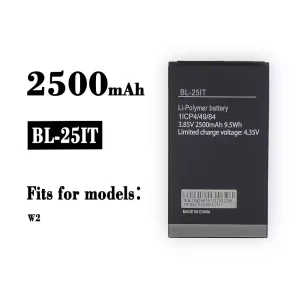 Replacement battery BL-25IT  for Tecno W2