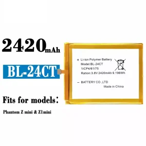 Replacement battery BL-24CT for Tecno Phantom Z mini / Z1 mini