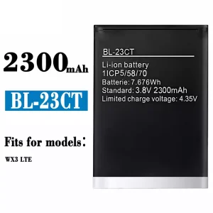 Replacement battery BL-23CT for Tecno WX3 LTE