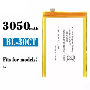 Replacement battery BL-30CT for Tecno L7