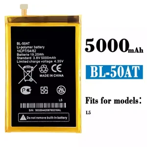 Replacement battery BL-50AT for Tecno L5