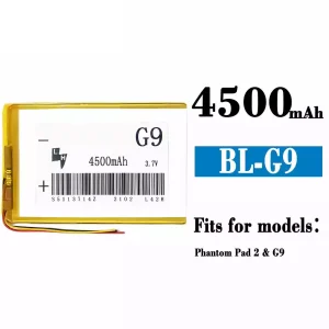 Replacement battery BL-G9 for Tecno Phantom Pad 2 / G9