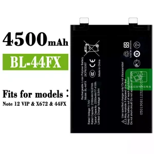 Replacement battery BL-44FX for Infinix Note 12 VIP