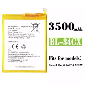 Replacement battery BL-34CX for Infinix Smart 3 Plus