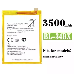 Replacement battery BL-34BX for Infinix Smart 2 HD
