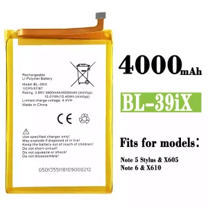 Replacement battery BL-39iX for Infinix Note 5 Pro / Note 6 / Note 5 Stylus