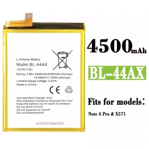 Replacement battery BL-44AX for Infinix Note 4 Pro