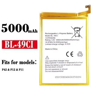 Replacement battery BL-49CI for ITEL P42 / P12 / P11