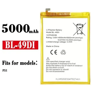 Replacement battery BL-49DI for ITEL P51