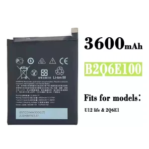 Replacement battery B2Q6E100 for HTC U12 life