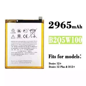 Replacement battery B2Q5W100 for HTC Desire 12+ / Desire 12 Plus
