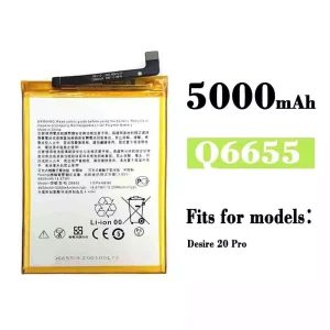 Replacement battery Q6655 for HTC Desire 20 Pro