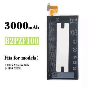 Replacement battery B2PZF100 for HTC Ocean Note / U-1U